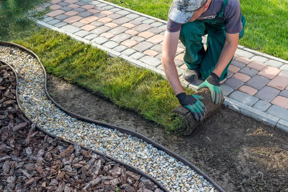 Aménagement jardin près de Oise